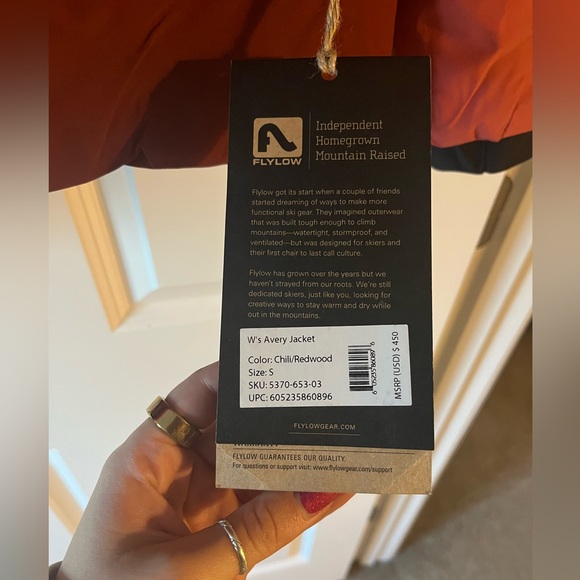 Brand new Flylow Avery Jacket - Picture 3 of 7